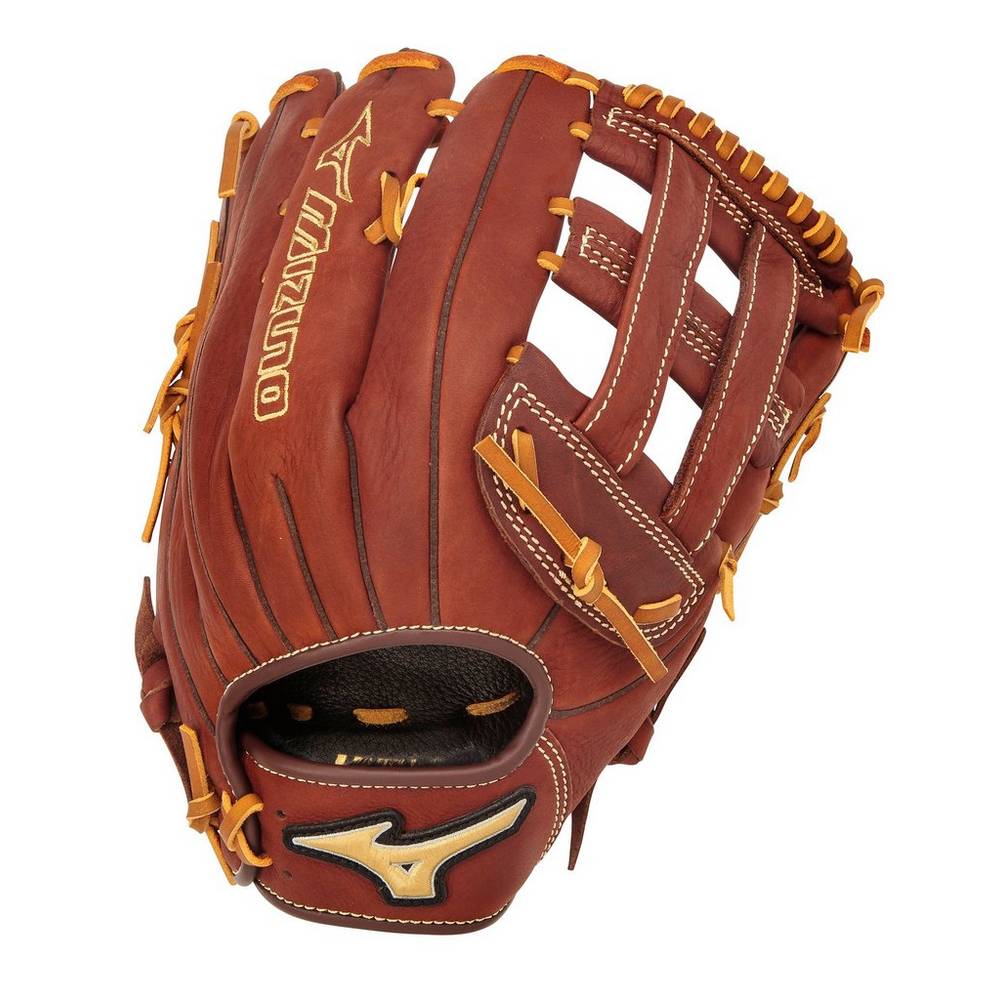 Mizuno MVP Series Slowpitch 13" - Erkek Eldiven - Koyu Kırmızı Türkiye (URHYWT-046)